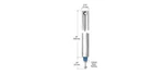 Crl FH2030 20" Tubular Spiral Tilt Window Balance - Blue Bushing. Fixed Price $18.52.