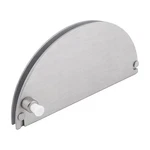 Fhc HRT720A Half-round Ticket Window 8" X 4" Satin Anodized. Fixed Price $123.56.