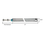 21" Tubular Spiral Tilt Window Balance With Blue Bushing. Fixed Price $20.00.