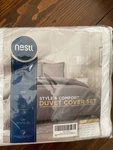 Nestl White Duvet Cover Queen Size With Ties. Fixed Price $29.95.