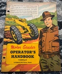 Caterpillar Motor Grader Operator's Handbook Brochure AMIL26. Fixed Price $21.99.