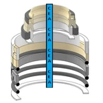 1697835 Blade Cylinder Seal Kit Fits Caterpillar 307B-308B-311-313B. Fixed Price $72.55.