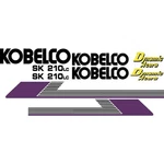 Kobelco Sk 210LC Excavator Decal Set. Fixed Price $476.68.