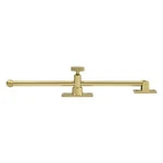Deltana CSA10 Brass 10" Solid Casement Stay Adjuster. Fixed Price $51.00.