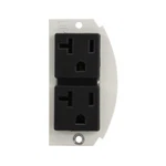 Wiremold Legrand 68REC Evolution Poke Thru Device Duplex Receptacle Plate. Fixed Price $49.25.