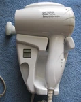 Andis Quiet Turbo Ionic Hair Dryer 1200/1600 Watts Wall Mount Hangup HD-10L. Fixed Price $35.99.