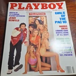 Like New Playboy October 1993 Girls Of The Pac 10 Seinfeld Shear Snipes. Fixed Price $25.00.