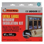 Frost King V75H Window Insulation Kit, Extra Large, 62" 210". Fixed Price $11.59.