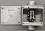 Crouse-hinds 44729A Enclosed 2-POLE Disconnect Test Block 3/4" Fdc Box S1002G. Fixed Price $175.00.