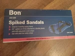 Bon Tool 22-599 Spiked Sandals 3/4" Spikes Use With Steel Toe Shoes All Sizesnew. Fixed Price $14.00.