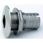 Attwood Thru-hull Connector 1-1/2" Hose Id Stainless 3-1/8" #66545-3. Fixed Price $49.99.