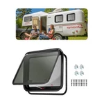 New Vevor Rv Exit WINDOW,30" 22" Tinted With Net Screen And Trim. Fixed Price $175.87.