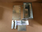Thomas & Betts 743D Galvanized Steel Floor Boxes Concrete Tight 3-GANG Deep. Fixed Price $93.75.