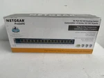 Netgear Prosafe 16-PORT 10/100 Desktop Ethernet Switch FS116NA. Fixed Price $54.00.