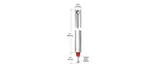 Crl 27" Spiral Tilt Window Balance 9/16" Tube Red Bushing 25 Lb. Fixed Price $20.84.