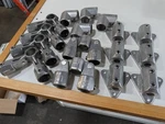 Title: Lot Of 16 Kee Lite Aluminum Pipe Fittings Size 7 (1-1/4" Ips) New Old. Fixed Price $299.00.