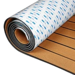 Oceanbroad 96X21.6 Eva Foam Boat Flooring Faux Teak Non-slip Marine Decking. Fixed Price $89.99.