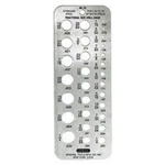 New General Tool 24 Stainless Steel Drill Bit Hole Size Gauge Fractional 8905896. Fixed Price $7.19.