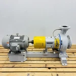 Sulzer Apt 31-4C Centrifugal Pump 6X4 533GPM 33FT 1155RPM Siemens 7.5HP 230/460V. Fixed Price $13650.00.