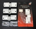 Andersen Casement Window Operator Cover With Screws White 1359643. Fixed Price $40.00.