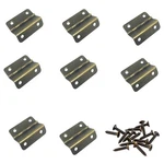 8PCS Three Fold Hardware Surface Plating Home Furniture Door Hinges. Fixed Price $20.79.