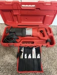 Milwaukee 6523-21 360 Rotating Handle Heavy Duty Sawzall With Blades/case. Fixed Price $65.00.