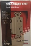 Nib Pass & Seymour 2095-I 2095I Gfci Duplex Receptacle 20AMP 125VAC (2 Av). Fixed Price $18.14.