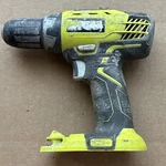 Ryobi One+ 18V 1/2 In Drill/driver P208B Tool Only Black/green Heavy Use. Fixed Price $23.99.
