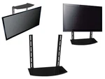 Glass Shelf Above Below Under Tv Wall Mount Bracket Cable Box Dvr Dvd Bluray. Fixed Price $28.45.