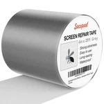 Secopad Grey Window Screen Repair Tape, 4IN X (300IN) 25FT,. Fixed Price $25.94.