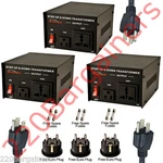 Watt 110V Transformer Voltage Converter AC200W 3PC. Fixed Price $89.90.