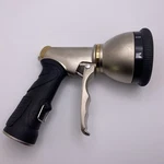 Garden Hose Nozzle Sprayer Heavy Duty Metal Gun W/ Pistol Grip. Fixed Price $10.00.