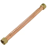 Plumb Shop Brasscraft WB00-12N Flex Water Heater Connector, 3/4 In, Fip,. Fixed Price $17.49.