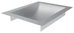 Brushed Stainless Steel 8" Wide X 10" Deep 1-9/16" High Standard Drop-in. Fixed Price $364.02.
