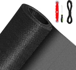 Qwr Pet Proof Window Screen Replacement Kit, 39"X118" Durable High Hardness. Fixed Price $26.99.
