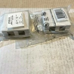 Lot Of Allen Tel AT33D-15 2-PORT Surface Mount Jack Housings White. Fixed Price $9.00.