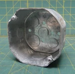 Cooper Crouse-hinds TP288 4" Steel Octagon Electrical Box 2-1/8" Deep Knockout. Fixed Price $5.11.