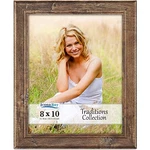 Icona Bay Rustic Wood Picture Frame - 8X10 Chestnut Brown Lightly Distressed. Fixed Price $18.99.