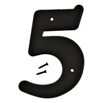 Hy-ko 6" Black Plastic Number (5 Pcs.). Fixed Price $21.89.