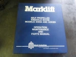 Marklift And 30KBN Knuckle Boom Operation Maintenance & Parts Manual. Fixed Price $125.00.
