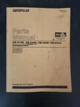 Caterpillar CB-214D CB-224D CB-225D Vibratory Compactors Parts Manual. Fixed Price $14.99.