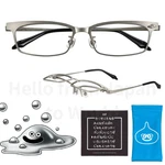 Zoff Dragon Quest Metal Slime Flip Up Glasses Eyeglass ZY262011-15F1 Silver Mat. Fixed Price $154.90.