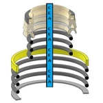 4464986 Bucket Cylinder Seal Kit Fits John Deere 75C 80C. Fixed Price $73.96.