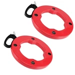 Pack 200 Ft Total Fish Tape, Electrical Wire Puller, Steel Reel W.... Fixed Price $36.14.
