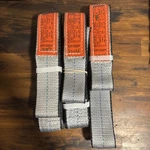 Liftall Tuff-edge Wide Web Sling Lot Of 3 (2X 4 Foot, 1 Foot) New. Fixed Price $49.95.