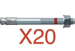 20 Hilti Kwik Bolt Expansion Anchor Carbon Steel Kb-tz 5-1/2" 387514. Fixed Price $35.23.