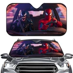 Spider- Man And Venom Funny Superhero Driver Car Windshield Sun Shade. Fixed Price $31.48.