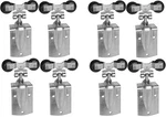 National N193-730 Pair Of Zinc 600 Lb Barn Door Hangers Rollers Trolly 4. Fixed Price $442.97.