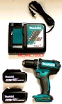 New Makita 18V XFD10 1/2" Drill Driver, 2) BL1840B 4.0 Battery, Charger. Fixed Price $233.97.