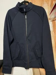 New Brooks Brothers Double Knit Full Zip Jacket Night Navy Mens Size. Fixed Price $64.99.